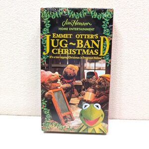 Emmet Otter's Jug-Band Christmas VHS 1998 Jim Henson Kermit NEW SEALED